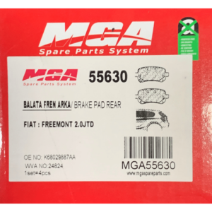 MGA 55630 Arka Fren Balatası K68029887AA WVA No 24824 Fiat Freemont